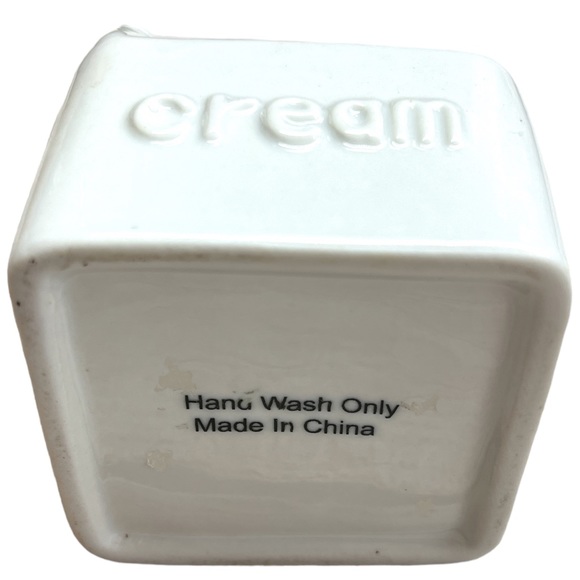 Vintage WHITE MILK CARTON ~CREAM~ CREAMER - Picture 5 of 5